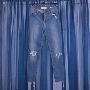 Pacsun Ripped Skinny Jeans